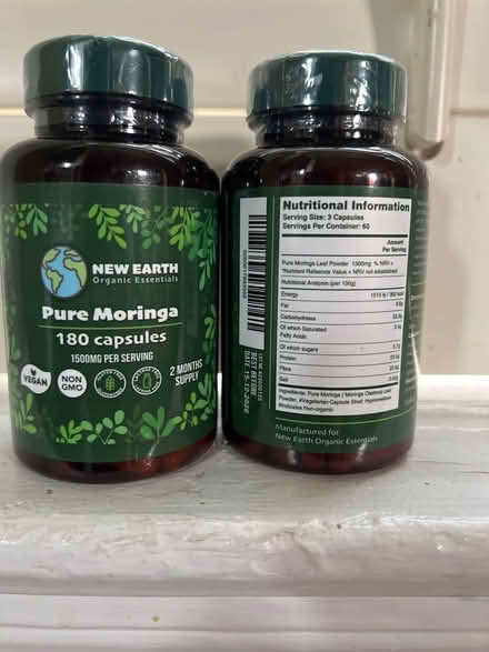 Photo of free Moringa supplements unopened (Capitol Hill Washington DC SE) #1