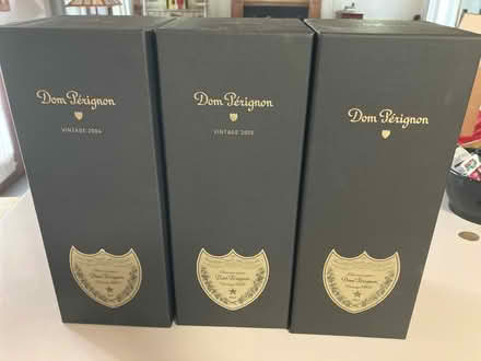 Photo of free 3 Dom Perignon bottles and boxes (Bensenville) #1