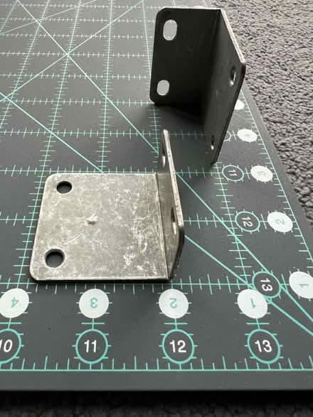 Photo of free 16 Metal Angle Brackets (Fareham PO15) #2