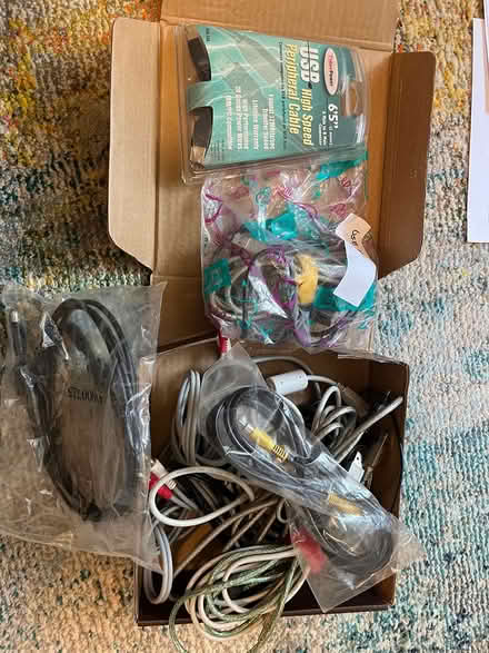 Photo of free Box of many cable thpes (South REston) #1