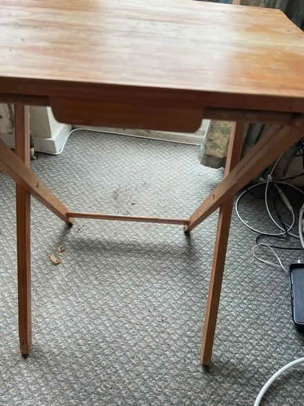 Photo of free Fold down wooden table (Broxbourne EN10) #1