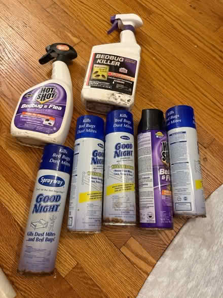 Photo of free Various bedbug/mites/flea spray (Kensington, Brooklyn) #1