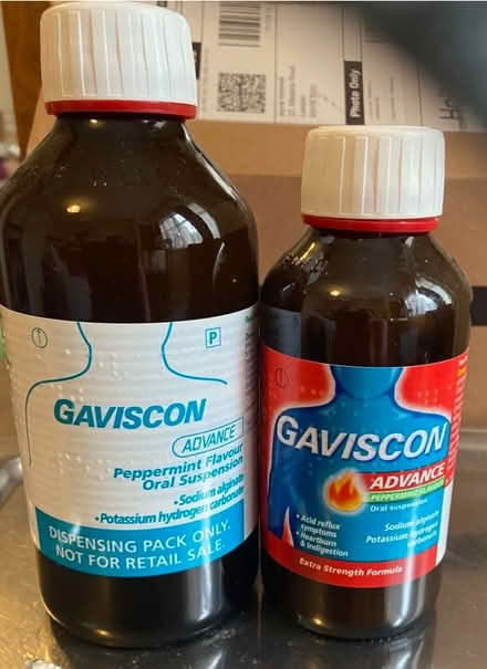 Photo of free 2 x Opened Gaviscon (SW16) #1