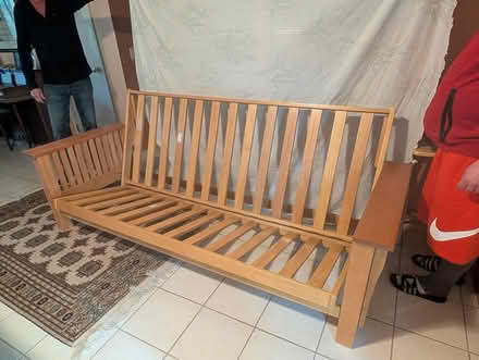 Photo of free Queen Size Futon Frame (Tumwater) #1