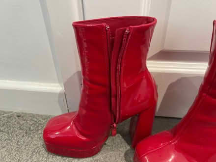 Photo of free Red heeled boots (Bevendean BN2) #2