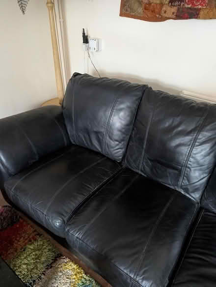 Photo of free Leather & Faux Leather Corner Sofa (TN38) #4