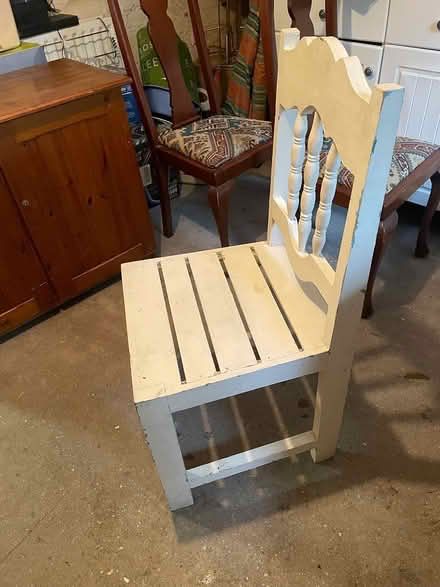 Photo of free One White chair (Cheadle Heath SK3) #2