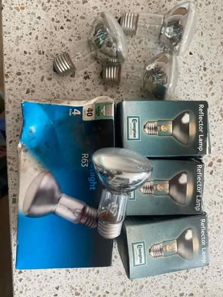 Photo of free R63 Screw Cap Spotlight bulbs (Harpenden AL5) #1