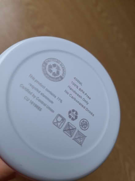 Photo of free Small new aluminium bottle (Barnsley old town S75) #2