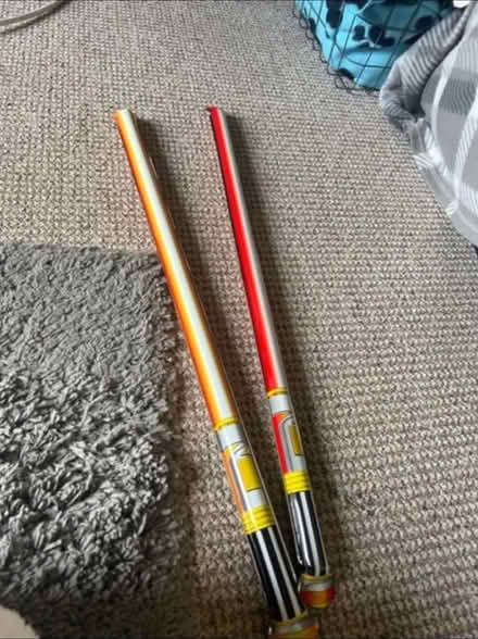 Photo of free Self Inflated light saber x2 (Barry CF62) #1