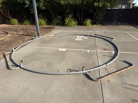 Photo of free 12’ short trampoline frame (Davis) #1
