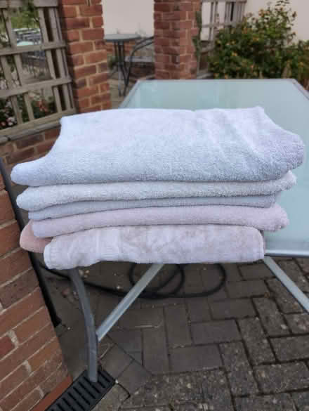 Photo of free Large towels (Woodmancote) #1