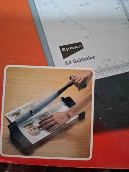 Photo of free Guillotine paper cutter (Westquarter, Falkirk FK2) #2