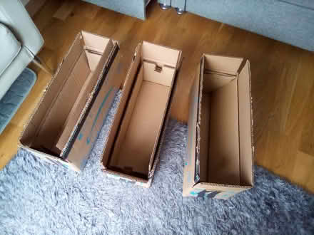 Photo of free 3x cardboard box for fragile items (DE73) #3