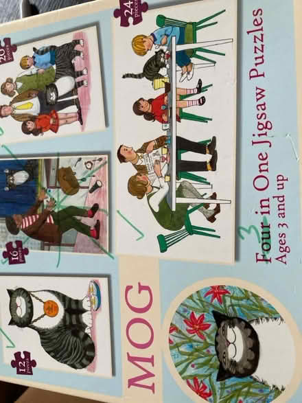 Photo of free 3 Mog jigsaws (West Oxfordshire OX28) #2