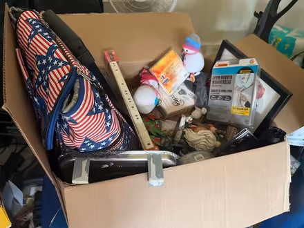 Photo of free Box of assorted items (Methuen MA on Salem NH line) #1