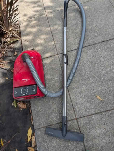 Photo of free Vacuum cleaner. Miele (near Solano in Albany) #1