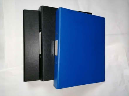 Photo of free 3 Used A4 Ring Binders (Hartwood Green PR6) #1