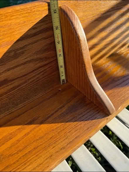 Photo of free Custom braced Wooden Shelf (West San Jose) #3