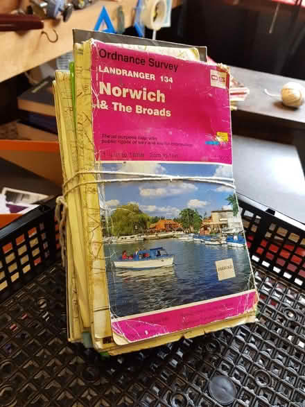 Photo of free O.S. maps... (New Catton NR3) #1