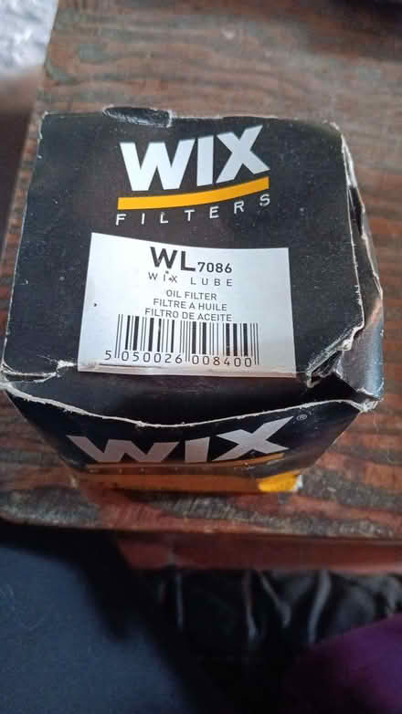 Photo of free Peugeot oil filter (Pant SY10) #1