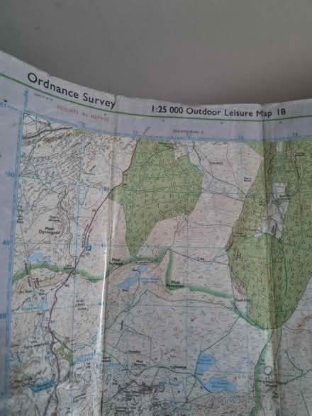 Photo of free Old OS Map.18. Snowdonia (Bangor LL57) #3