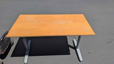 Photo of free Wooden Desk (San Mateo) #2