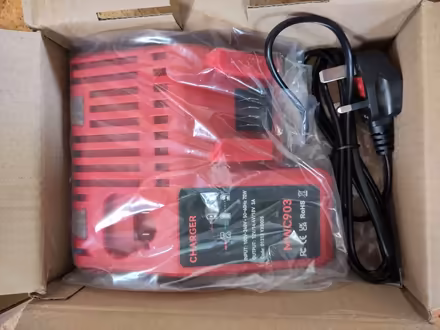 Photo of free Li-Ion power tool batteries (2) and charger (St Ives PE27) #1