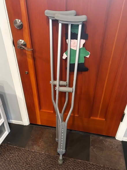Photo of free Crutches (Downtown Sunnyvale) #2