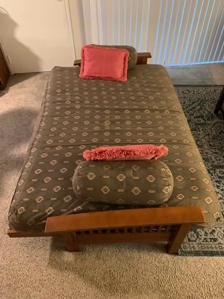 Photo of free Full Sized Futon (Midtown Palo Alto) #1