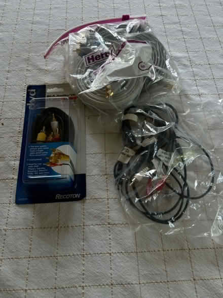Photo of free Multiple A/V Cables (Groton near Shaw’s) #1