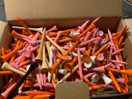 Photo of free Assorted golf tees (Hunt Club/Airport Parkway) #1