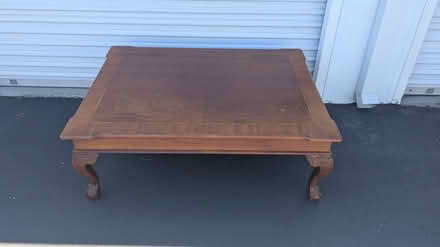 Photo of free Wooden Coffee Table (San Mateo) #2
