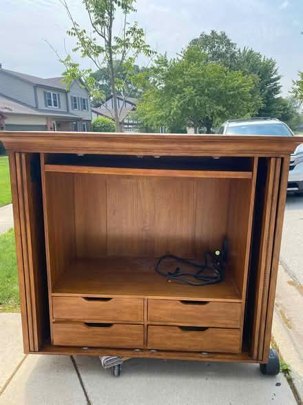 Photo of free Cabinet /Entertainment /Dresser (Woodridge near 83rd & Woodward) #2