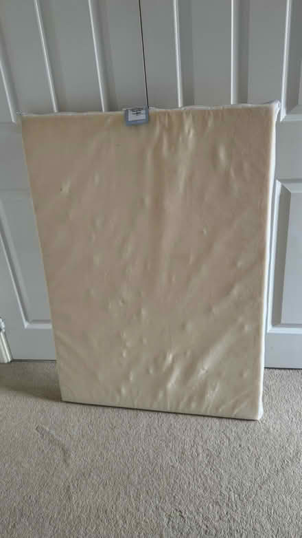 Photo of free Travel cot mattress (Newton Leys) #1