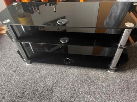 Photo of free TV glass stand (Newhaven EH6) #2