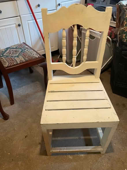 Photo of free One White chair (Cheadle Heath SK3) #4