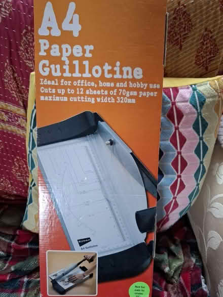 Photo of free Guillotine paper cutter (Westquarter, Falkirk FK2) #1
