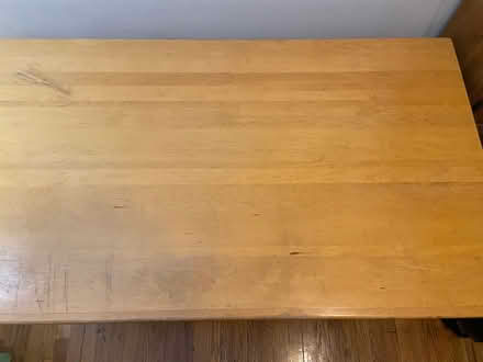 Photo of free Sturdy, Solid Wood Farmhouse Table (Inwood (near Dyckman)) #2