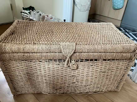 Photo of free Large Rattan Trunk (Popley RG24) #1