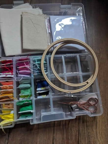 Photo of free Assorted sewing/cross stitch items (Port Sunlight CH62) #1