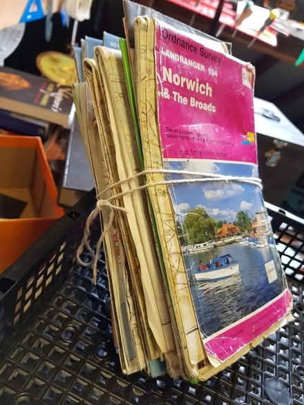 Photo of free O.S. maps... (New Catton NR3) #2