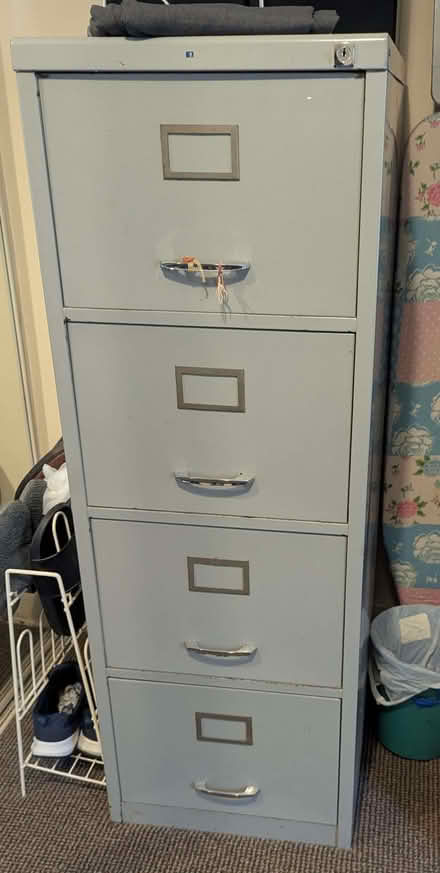 Photo of free Metal filing cabinet (Wallasey CH45) #1