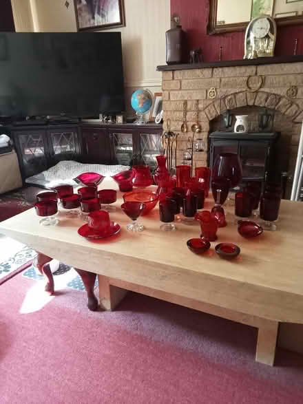 Photo of free Cranberry Style Glassware (Lower Broadheath WR2) #2