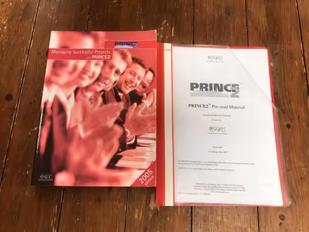 Photo of free Prince2 textbooks (CB25 9ae) #1