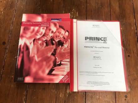 Photo of free Prince2 textbooks (CB25 9ae) #1
