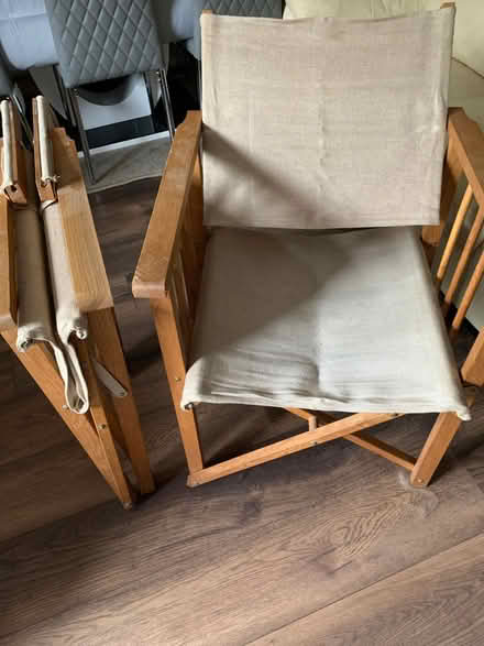 Photo of free Two foldable directors chairs (Caterham on the Hill CR8) #3