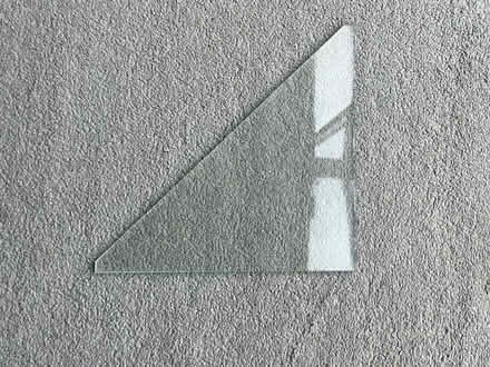 Photo of free Corner Glass Shelves (Fareham PO15) #1