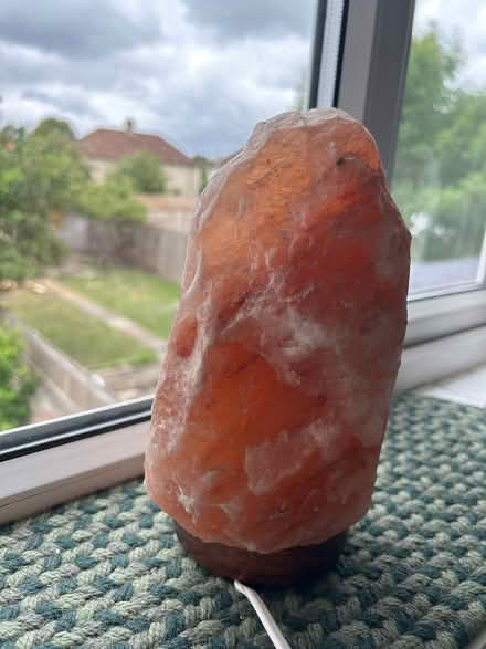 Photo of free Pink Himalayan salt lamp (Epsom KT19) #1