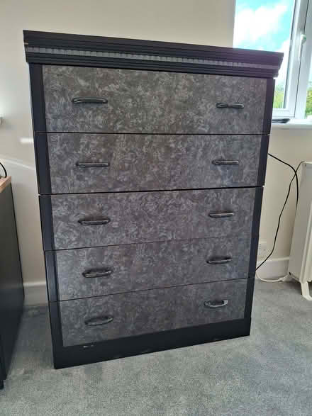 Photo of free 5 Drawer chest of drawers (Handforth SK9) #1